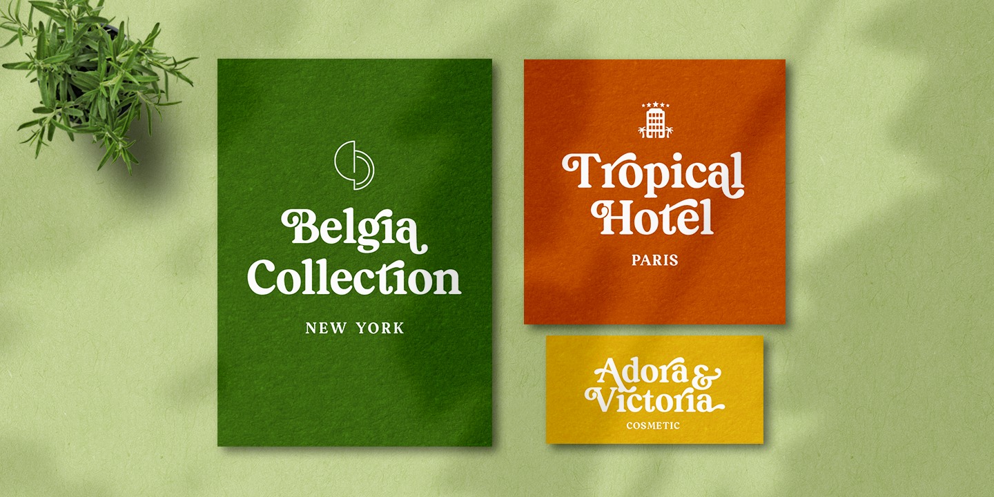 Example font South Belgian #9